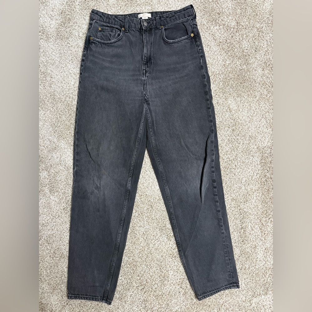 H&M Charcoal Gray Denim Jeans